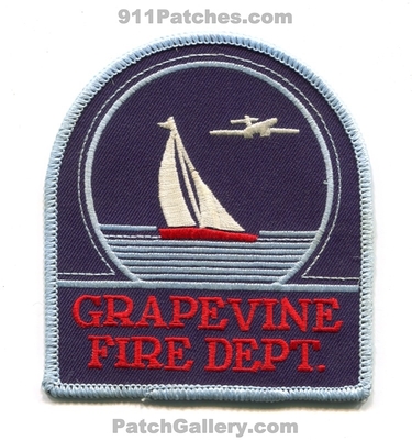 Grapevine Fire Department Patch (Texas)
Scan By: PatchGallery.com
Keywords: dept.