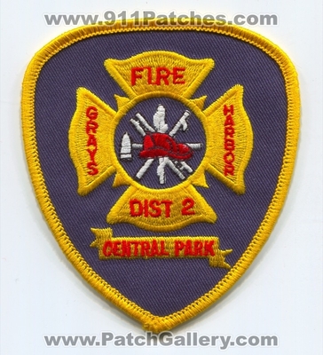 Grays Harbor County Fire District 2 Central Park Patch (Washington)
Scan By: PatchGallery.com
Keywords: co. dist. number no. #2 department dept.