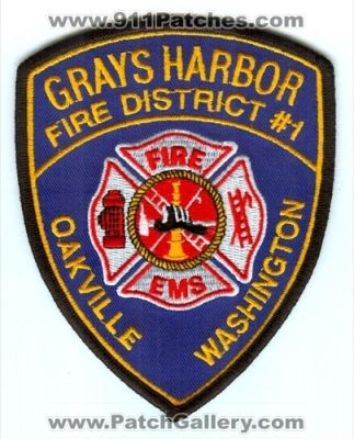 Grays Harbor County Fire District 1 Oakville (Washington)
Scan By: PatchGallery.com
Keywords: co. dist. number no. #1 department dept. ems