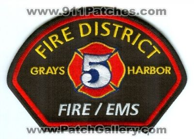 Grays Harbor County Fire District 5 (Washington)
Scan By: PatchGallery.com
Keywords: co. dist. number no. #5 department dept. ems