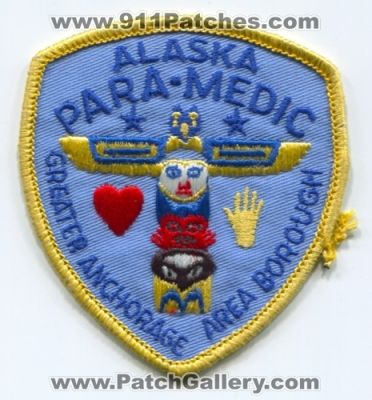 Greater Anchorage Area Borough Department of Public Safety Paramedic (Alaska)
Scan By: PatchGallery.com
Keywords: dept. dps ems para-medic