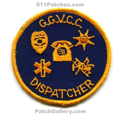 Greater Grand Valley Communications Center 911 Dispatcher Fire EMS Police Sheriffs Patch (Colorado)
[b]Scan From: Our Collection[/b]
Keywords: ggvcc g.g.v.c.c. department dept. office