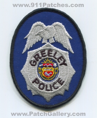 Greeley Police Department Patch (Colorado)
Scan By: PatchGallery.com
Keywords: dept.