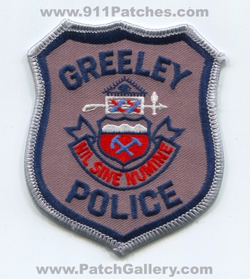 Greeley Police Department Patch (Colorado)
Scan By: PatchGallery.com
Keywords: dept.
