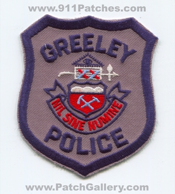 Greeley Police Department Patch (Colorado)
Scan By: PatchGallery.com
Keywords: dept.