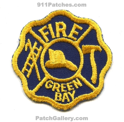 Green Bay Fire Department Patch (Wisconsin)
Scan By: PatchGallery.com
Keywords: dept.