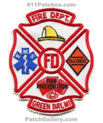 Green Bay Fire Department Patch (Wisconsin)
Scan By: PatchGallery.com
Keywords: dept. fd ems hazmat prevention
