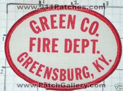 Green County Fire Department (Kentucky)
Thanks to swmpside for this picture.
Keywords: dept. co. greensburg ky.