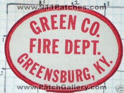 Green County Fire Department (Kentucky)
Thanks to swmpside for this picture.
Keywords: dept. co. greensburg ky.
