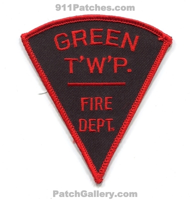 Green Township Fire Department Patch (New Jersey)
Scan By: PatchGallery.com
Keywords: twp. dept.
