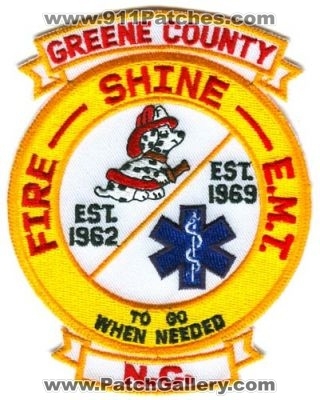 Greene County Fire (North Carolina)
Scan By: PatchGallery.com
Keywords: shine e.m.t. emt
