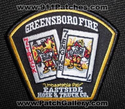 Greensboro Fire Department Station 7 (North Carolina)
Thanks to Matthew Marano for this picture.
Keywords: dept. eastside hose & and truck co. company engine