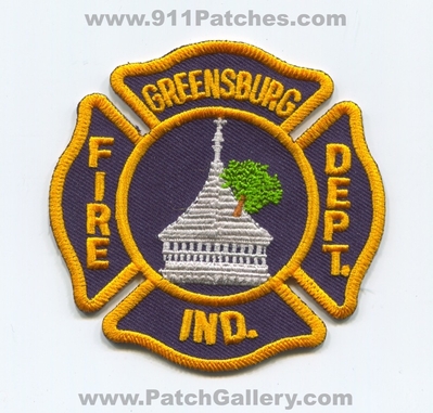 Greensburg Fire Department Patch (Indiana)
Scan By: PatchGallery.com
Keywords: dept. ind.