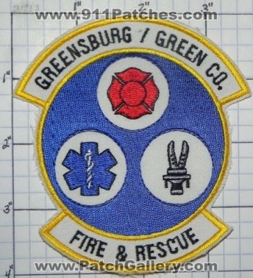 Greensburg Green County Fire and Rescue Department (Kentucky)
Thanks to swmpside for this picture.
Keywords: co. & dept.