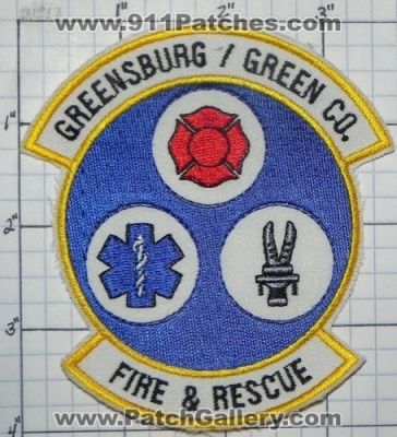 Greensburg Green County Fire and Rescue Department (Kentucky)
Thanks to swmpside for this picture.
Keywords: co. & dept.
