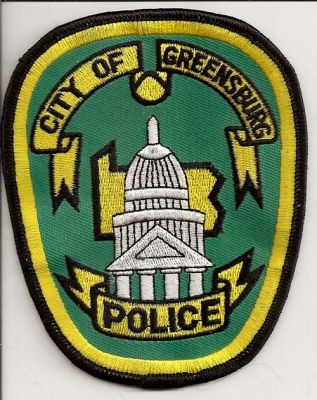 Greensburg Police
Thanks to EmblemAndPatchSales.com for this scan.
Keywords: pennsylvania city of