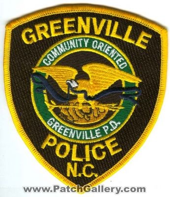 greenville patchgallery police carolina north patches sheriffs enforcement emblems ems departments depts 911patches offices ambulance rescue virtual patch logos law
