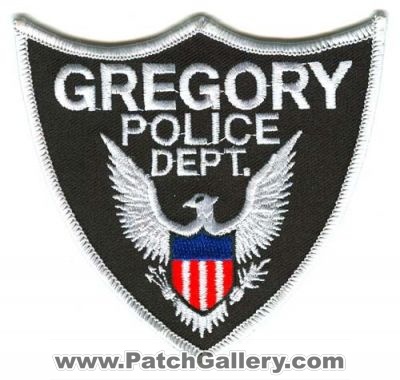 Gregory Police Department (South Dakota)
Scan By: PatchGallery.com
Keywords: dept