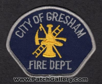 Gresham Fire Department (Oregon)
Thanks to Paul Howard for this scan.
Keywords: city of dept.