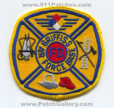Griffiss Air Force Base AFB Fire Department USAF Military Patch (New York)
Scan By: PatchGallery.com
Keywords: a.f.b. dept. u.s.a.f. fd