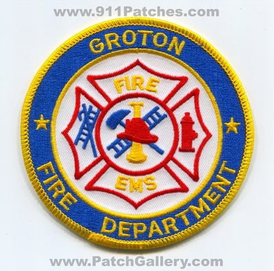 Groton Fire Department Patch (UNKNOWN STATE)
Scan By: PatchGallery.com
Keywords: ems dept.