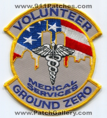 Ground Zero Volunteer Medical Services Patch (New York)
Scan By: PatchGallery.com
Keywords: vol. ems