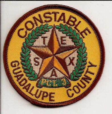 Guadalupe County Constable Precinct 3 (Texas)
Thanks to EmblemAndPatchSales.com for this scan.
Keywords: pct
