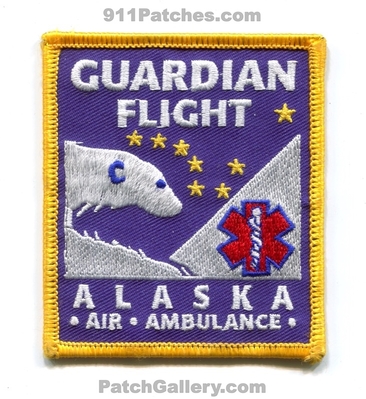 Guardian Flight Air Ambulance Patch (Alaska)
Scan By: PatchGallery.com
Keywords: medical helicopter airplane ems medevac