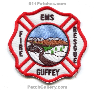 Guffey Fire Rescue Department Patch (Colorado)
[b]Scan From: Our Collection[/b]
Keywords: dept. ems