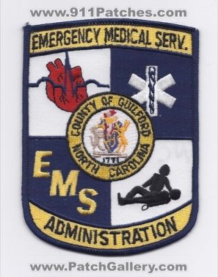 Guilford County Emergency Medical Services Administration (North Carolina)
Thanks to Paul Howard for this scan.
Keywords: ems serv. of
