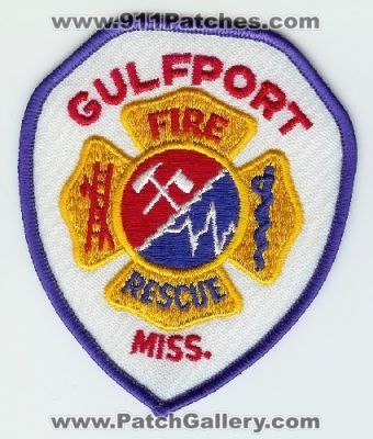 Gulfport Fire Rescue (Mississippi)
Thanks to Mark C Barilovich for this scan.
Keywords: miss.