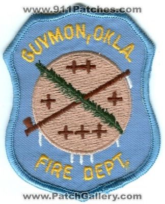 Guymon Fire Department Patch (Oklahoma)
Scan By: PatchGallery.com
Keywords: dept. okla.