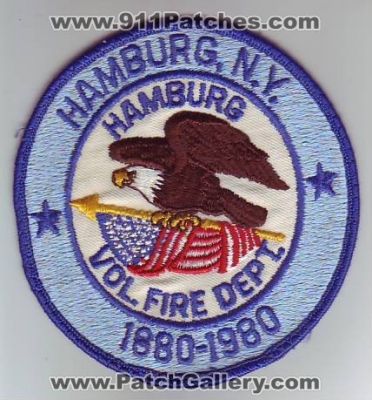 Hamburg Volunteer Fire Department (New York)
Thanks to Dave Slade for this scan.
Keywords: vol. dept. n.y.