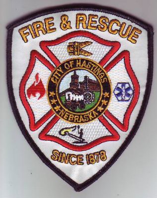 Hastings Fire & Rescue (Nebraska)
Thanks to Dave Slade for this scan.
Keywords: and city of