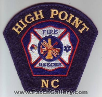 High Point Fire Rescue (North Carolina)
Thanks to Dave Slade for this scan.
