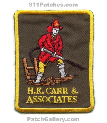 H.K. Carr and Associates Fire Emergency Response Training Patch (New Jersey)
Scan By: PatchGallery.com
Keywords: hk & ert hazmat haz-mat hazardous materials