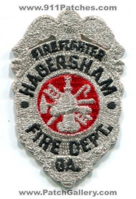 Habersham Fire Department FireFighter (Georgia)
Scan By: PatchGallery.com
Keywords: dept. ga.