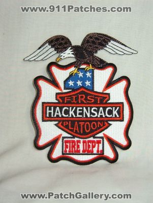 Hackensack Fire Department First Platoon (New Jersey)
Thanks to Walts Patches for this picture.
Keywords: dept. 1