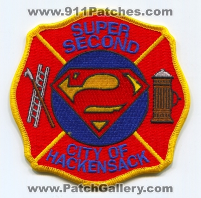 Hackensack Fire Department Super Second Patch (New Jersey)
Scan By: PatchGallery.com
Keywords: city of dept. 2nd