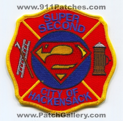 Hackensack Fire Department Super Second Patch (New Jersey)
Scan By: PatchGallery.com
Keywords: city of dept. 2nd