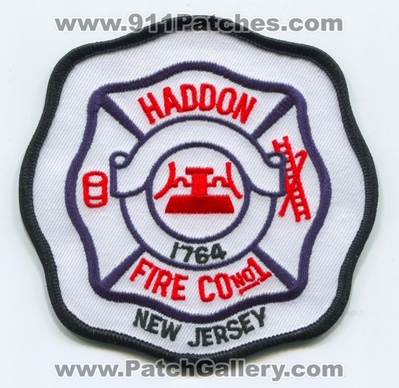 Haddon Fire Company Number 1 Patch (New Jersey)
Scan By: PatchGallery.com
Keywords: co. no. #1 department dept. 1764