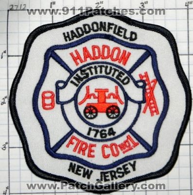 Haddon Fire Company Number 1 (New Jersey)
Thanks to swmpside for this picture.
Keywords: co. no. #1 haddonfield