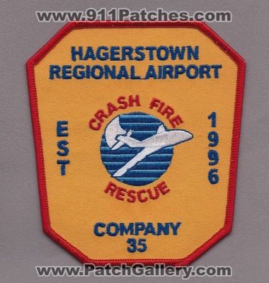 Hagerstown Regional Airport Crash Fire Rescue Company 35 (Maryland)
Thanks to Paul Howard for this scan.
Keywords: arff cfr aircraft firefighting firefighter