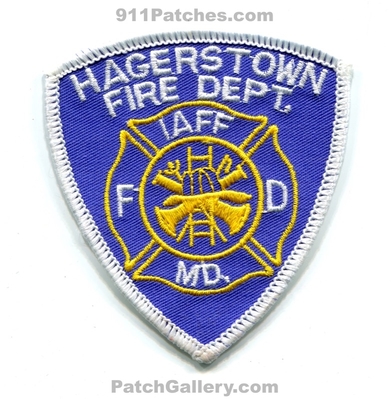 Hagerstown Fire Department IAFF Patch (Maryland)
Scan By: PatchGallery.com
Keywords: dept. i.a.f.f. local union fd md.