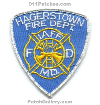 Hagerstown Fire Department IAFF Patch (Maryland)
Scan By: PatchGallery.com
Keywords: dept. i.a.f.f. local union