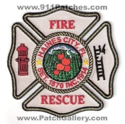 Haines City Fire Rescue Department (Florida)
Thanks to Bob Brooks for this scan.
Keywords: dept.