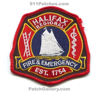 Halifax Regional Fire and Emergency Department Patch (Canada NS)
Scan By: PatchGallery.com
Keywords: & dept. est. 1754