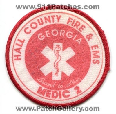 Hall County Fire and EMS Department Medic 2 (Georgia)
Scan By: PatchGallery.com
Keywords: & dept. ems