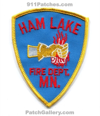 Ham Lake Fire Department Patch (Minnesota)
Scan By: PatchGallery.com
Keywords: dept. mn.