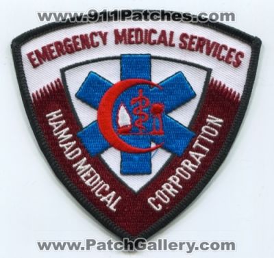 Hamad Medical Corporation Emergency Medical Services (Qatar)
Scan By: PatchGallery.com
Keywords: ems emt paramedic